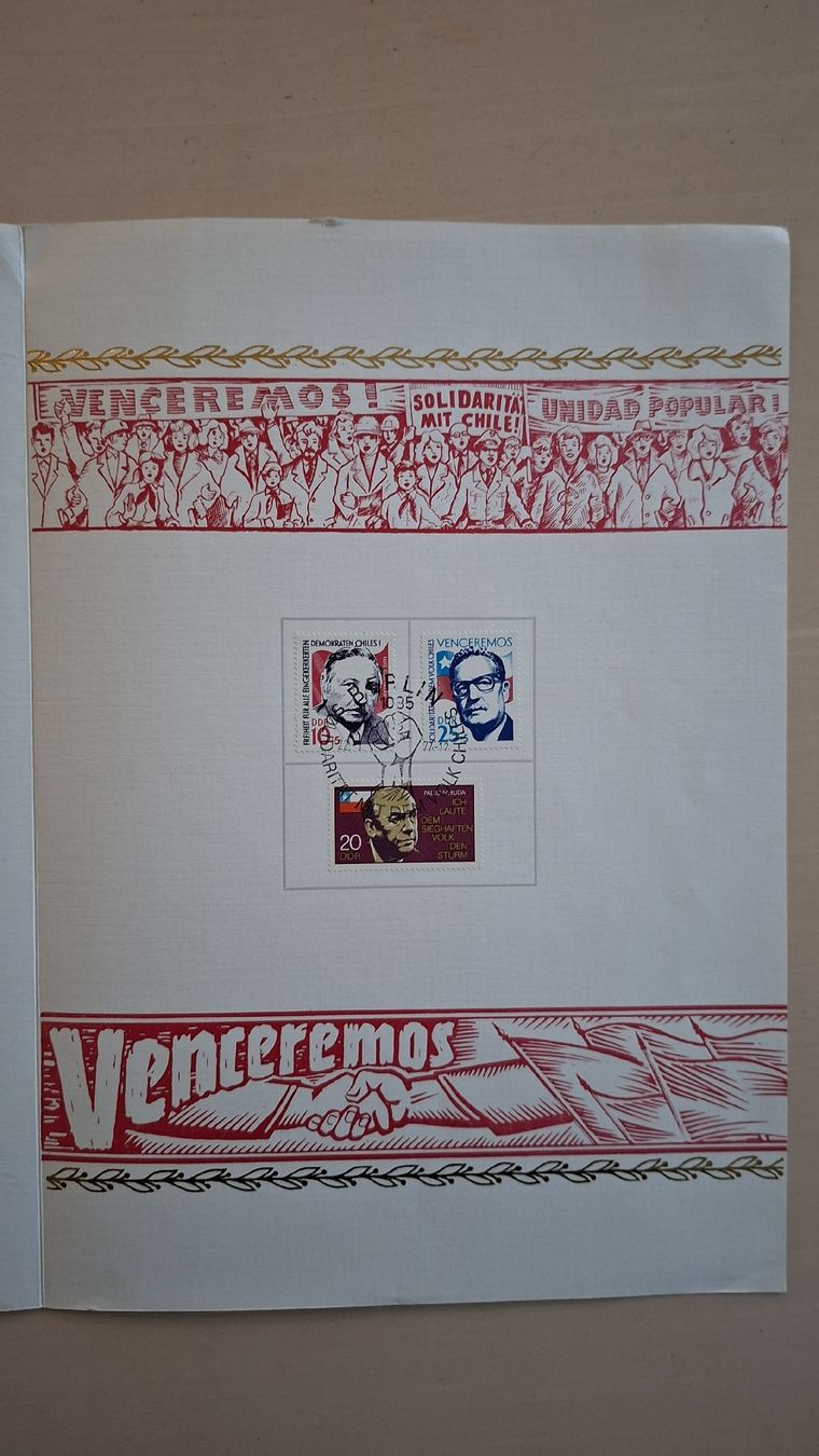 Tutti i francobolli: Affiche et feuillet philatélique  Solidarité – Usato da Court venduto da sch_99mz 1