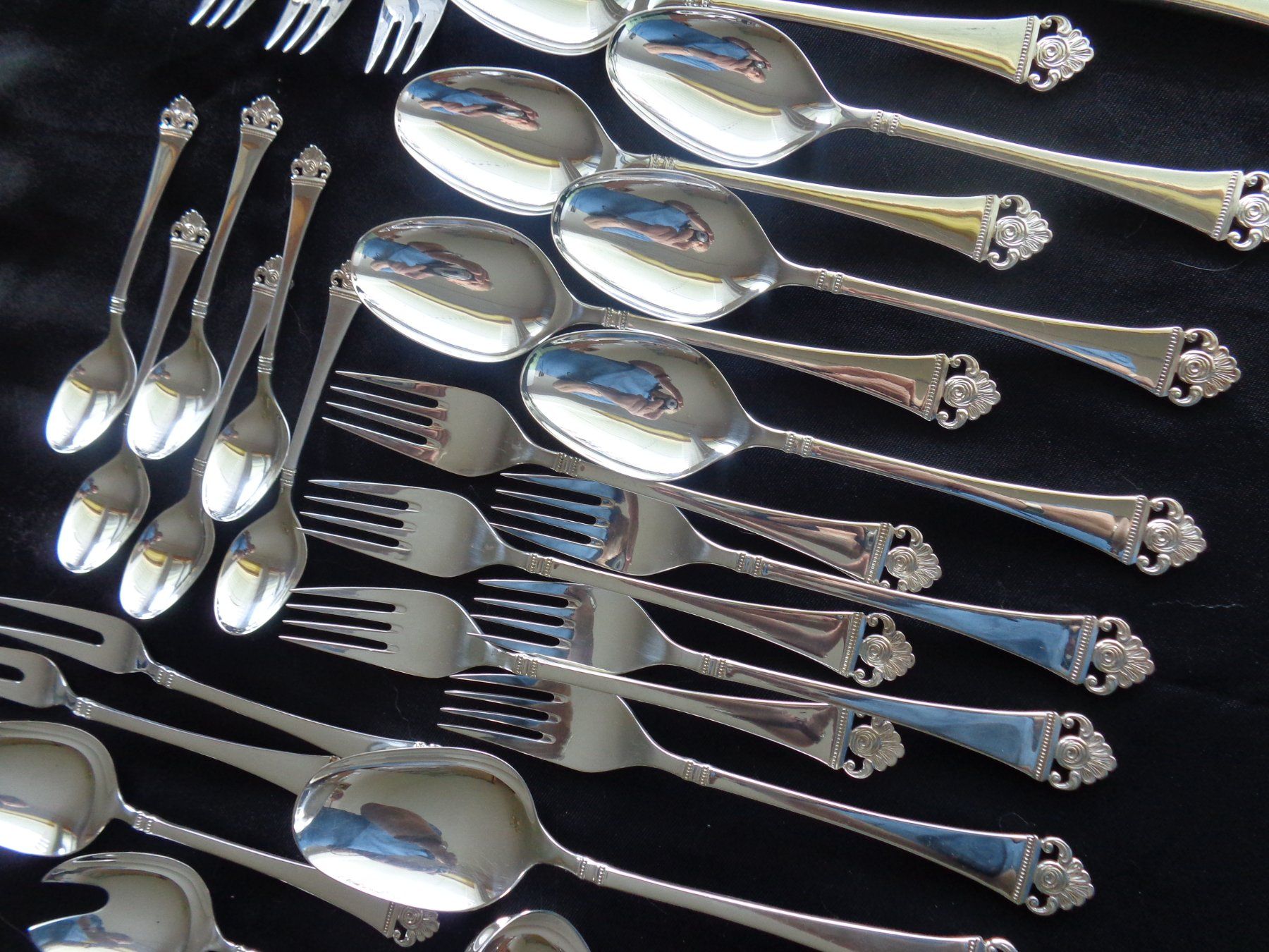Robbe & Berking Set di posate: " 36 X COUVERTS DIVERS ROBBE & BERKING ARGENT 800 COMME NEUF – Nuovo (secondo la descrizione) da Morges venduto da videcavegrenier 2