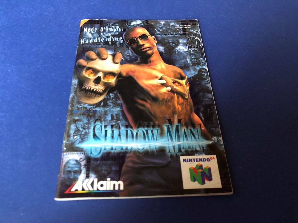 ANLEITUNG FÜR SHADOW MAN NINTENDO 64 Kaufen auf Ricardo