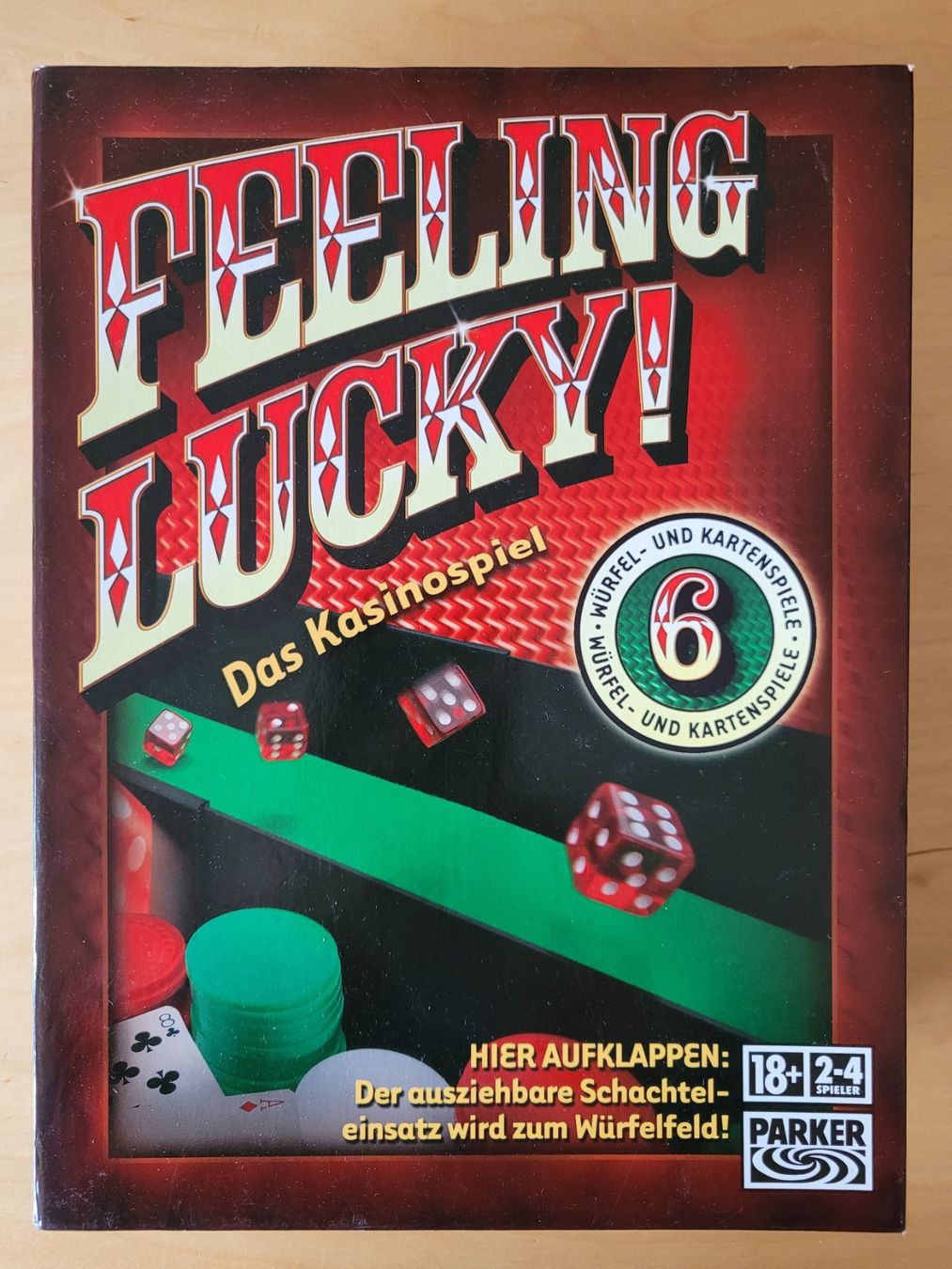 Parker Giochi: Feeling Lucky! Das Kasinospiel – Usato da Wiesendangen venduto da samoalk