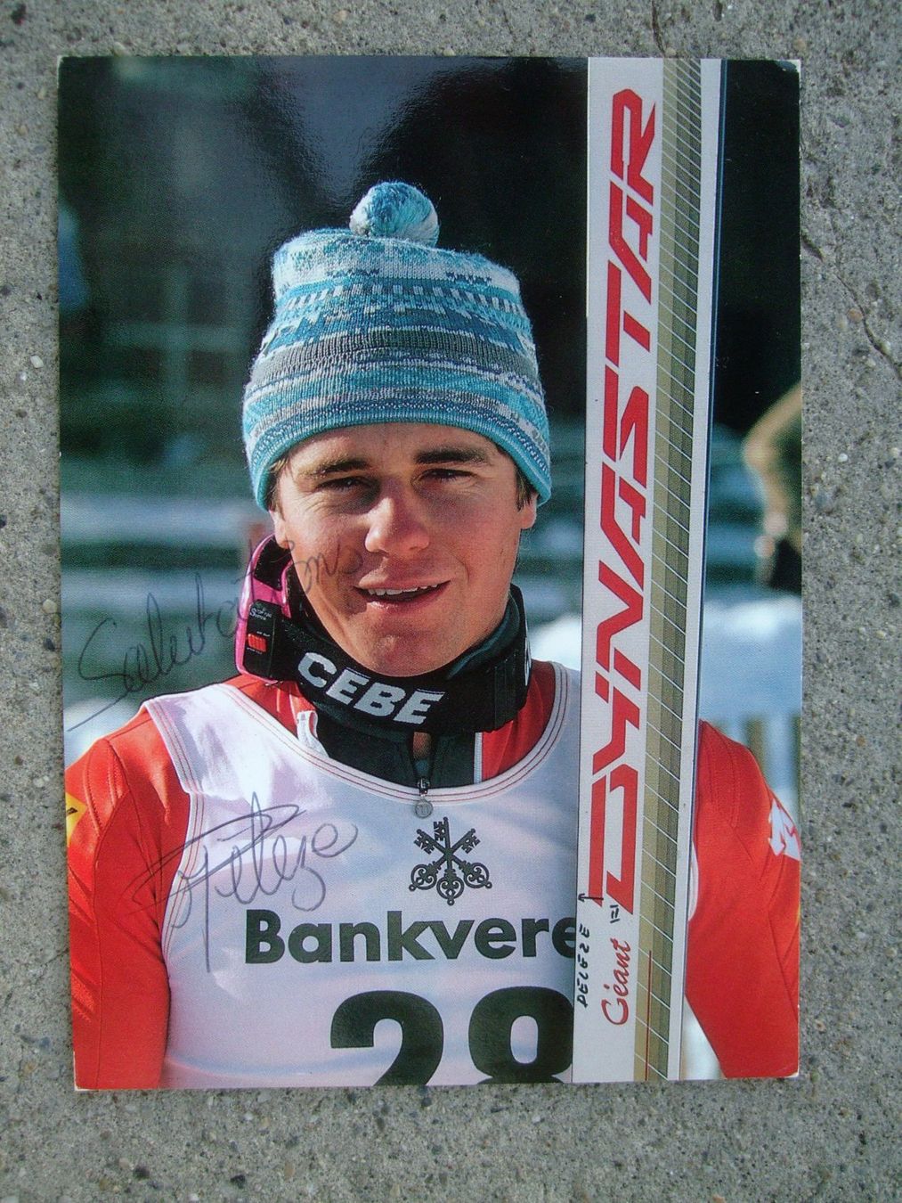 Autogramme: J.D.DELÈZE  (CH) SKISTAR AUTOGRAMMKARTE – Gebraucht aus Schachen b. Reute von Dzestar