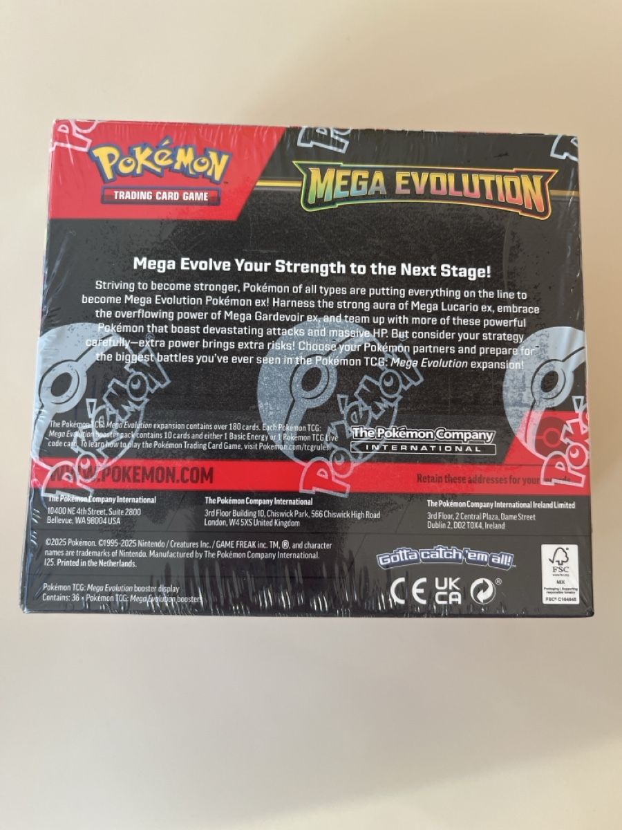 Pokémon Sammelbilder & Trading cards: Pokémon Mega Evolution Booster Display Englisch 36 Booster   – Neu (gemäss Beschreibung) aus Au ZH von curio.concept 3