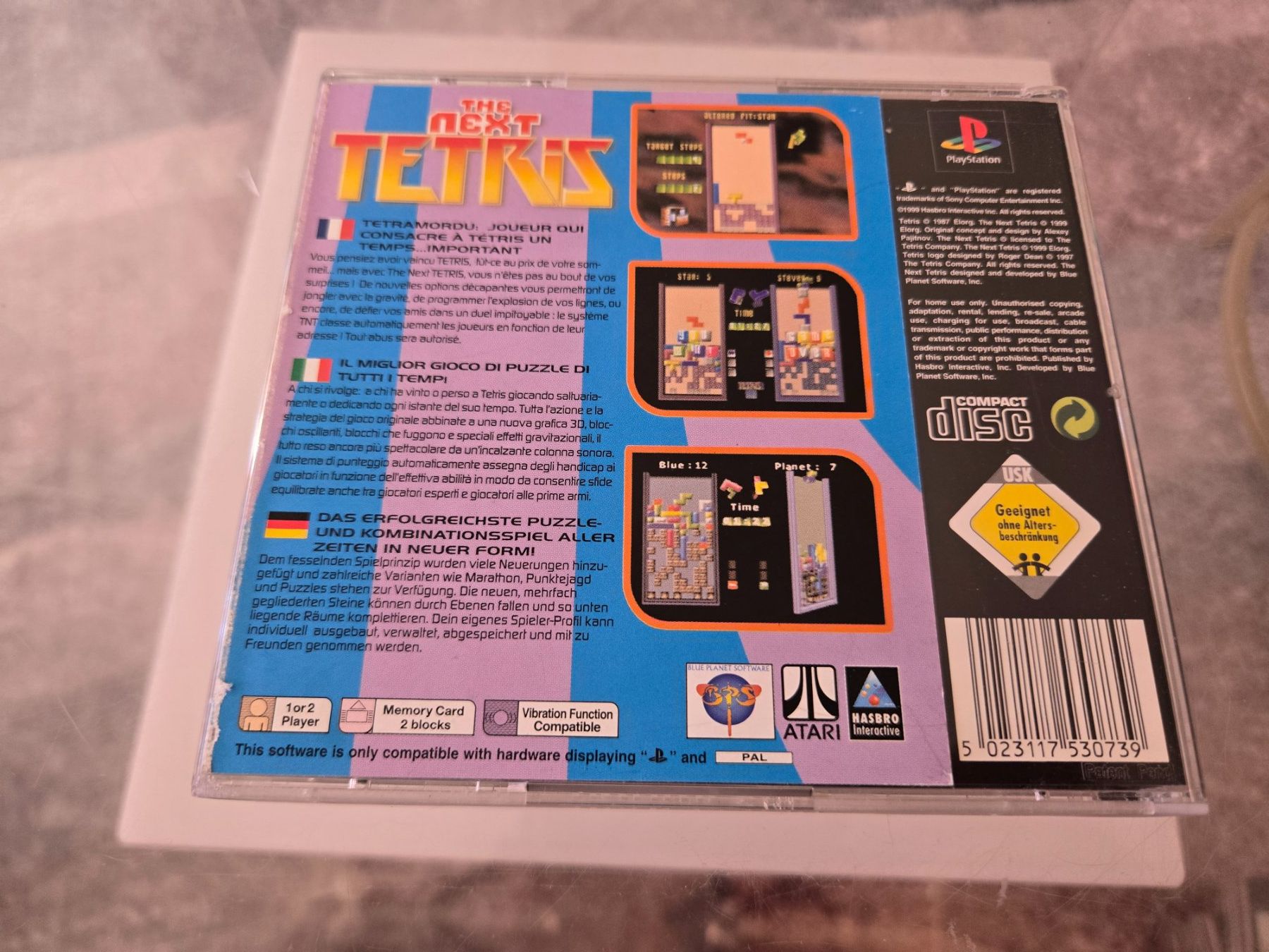 Giochi: The Next Tetris PS1 – Usato da Bussigny venduto da Kfdlt 1