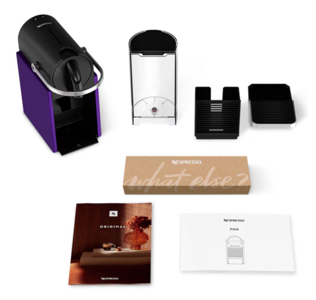Nespresso Kaffeemaschinen & Espressomaschinen: NESPRESSO PIXIE PURPLE (ARPEGGIO) Maschine ... – Neu und originalverpackt aus Klosters von  5