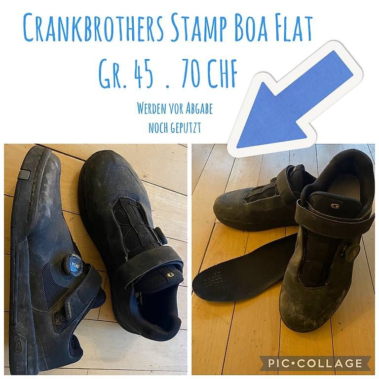 Scarpe da uomo: Crankbrothers Stamp Boa Flat – Usato da Stans venduto da annasophiedorothee