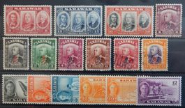 Sarawak Malaya British Lot mit alten Werten II