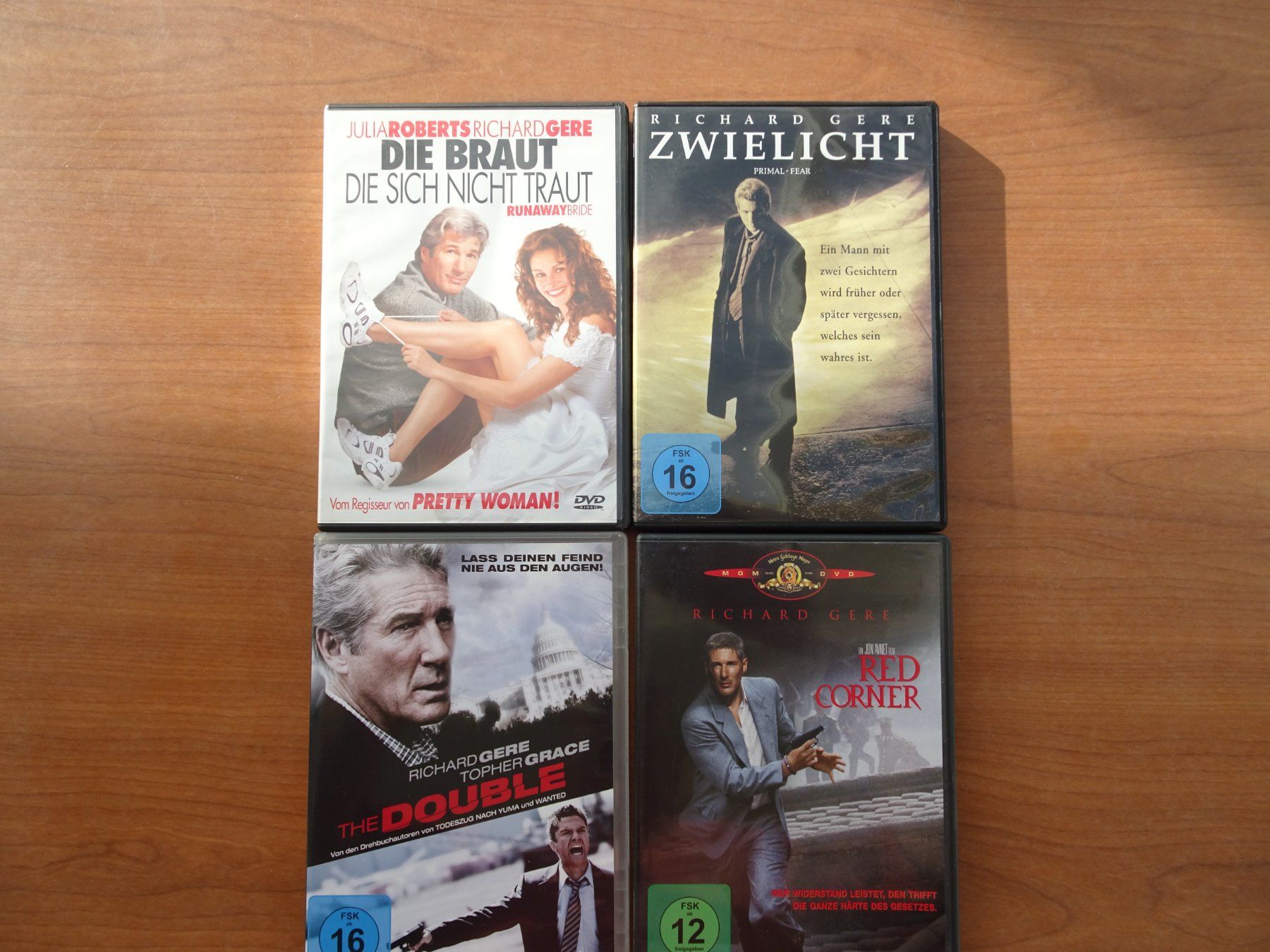 Tutti i DVDs: Richard Gere Filme – Usato da Schenkon venduto da Movieplanet