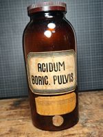 Wunderschöne alte Apotkerflasche 29 cm hoch