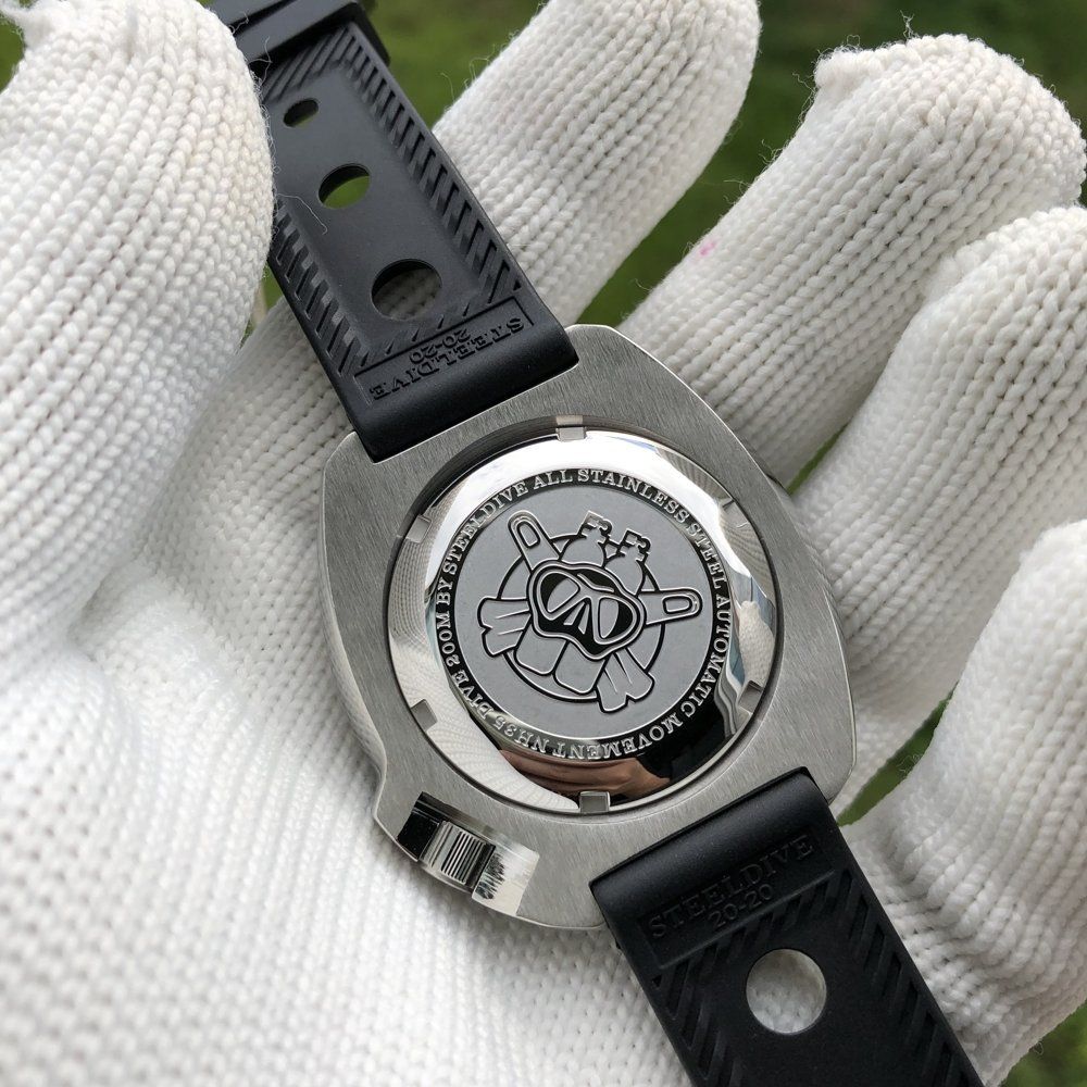 Uhren: Steeldive Herrenuhr Automatik – Neu und originalverpackt aus Suhr von sjay.Cv 5