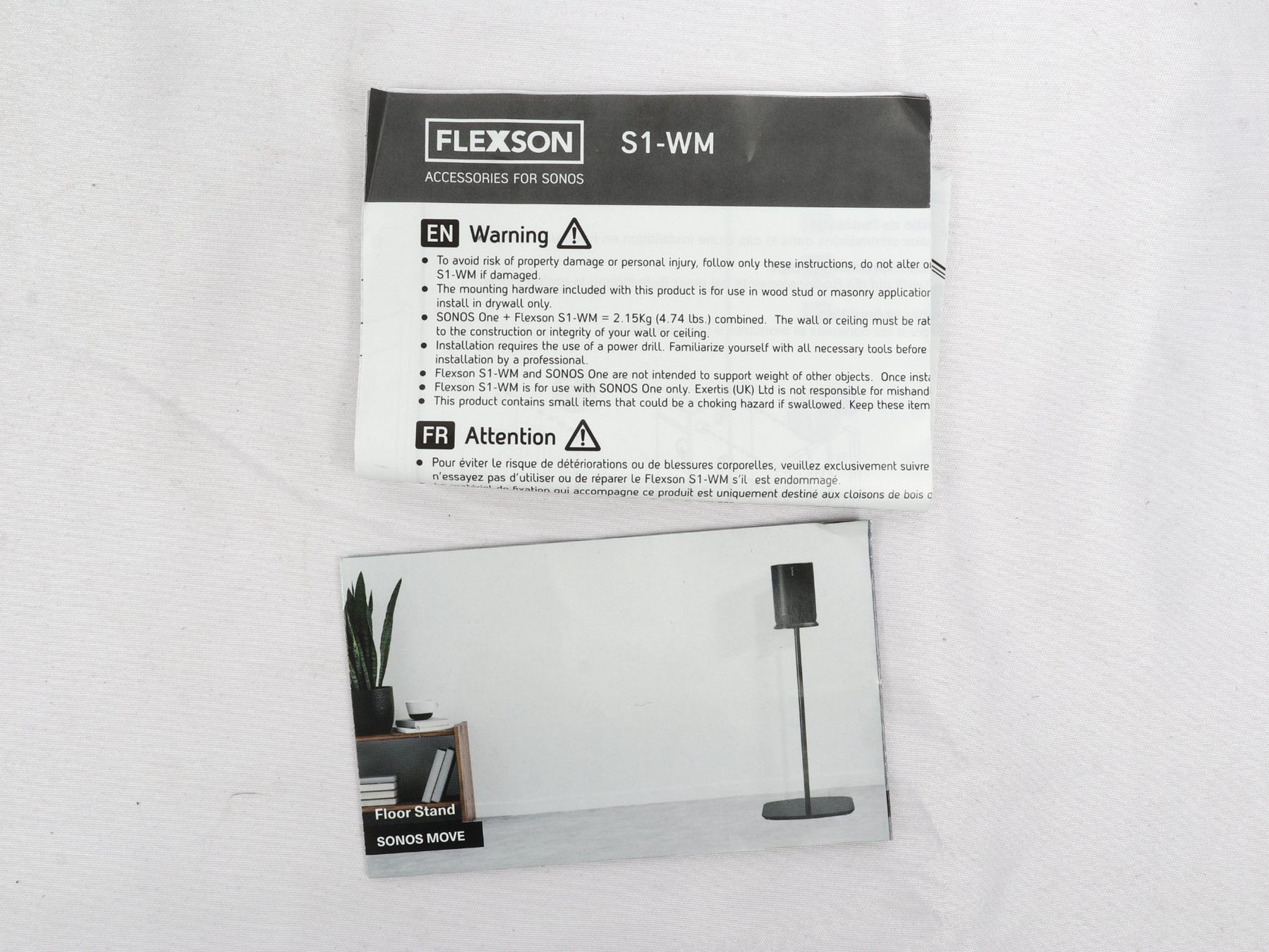 Sonos Supporti a parete: FLEXSON 2x Wandhalterung Sonos – Nuovo (secondo la descrizione) da Steinen venduto da Restwert_Steinen 6