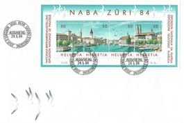 FDC 1984 NABA Züri-Block, SBK CHF 5.-