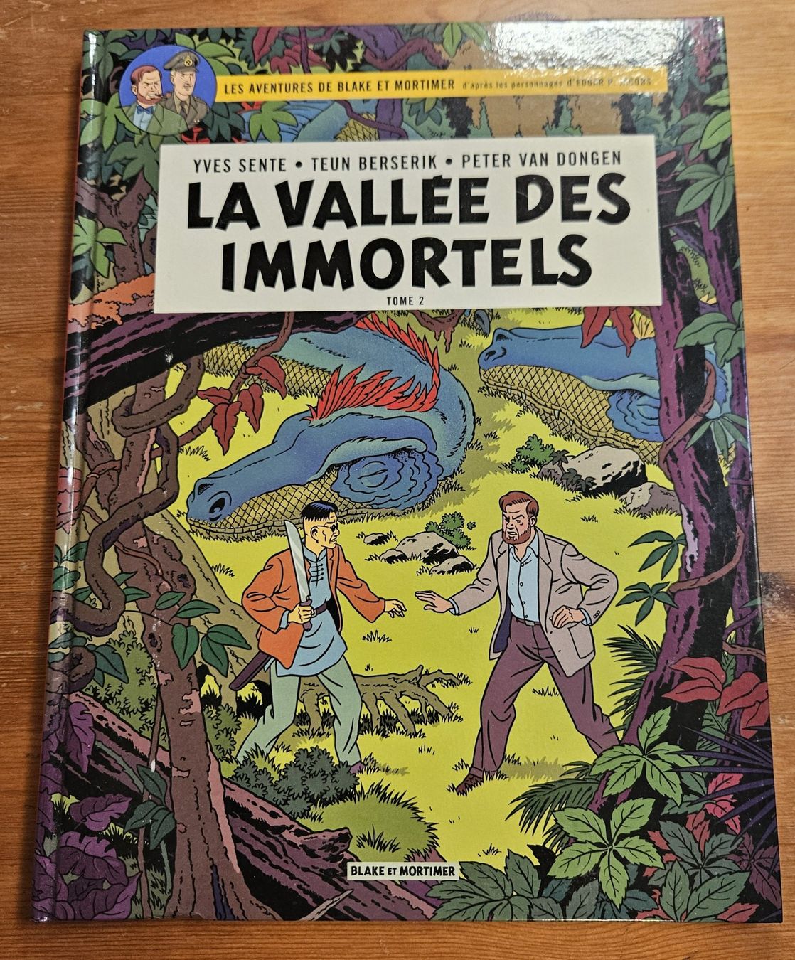 Comics: Blake et Mortimer N 26 E.O TBE-G.FORMAT La Vallée des Immort – Gebraucht aus Prévonloup von bitume1975