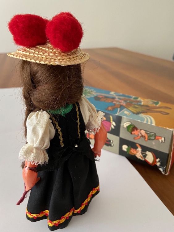 Hexen Kostüm Für 17cm Puppen - Sweetheart Witch Outfit Mit Hut & Kleid