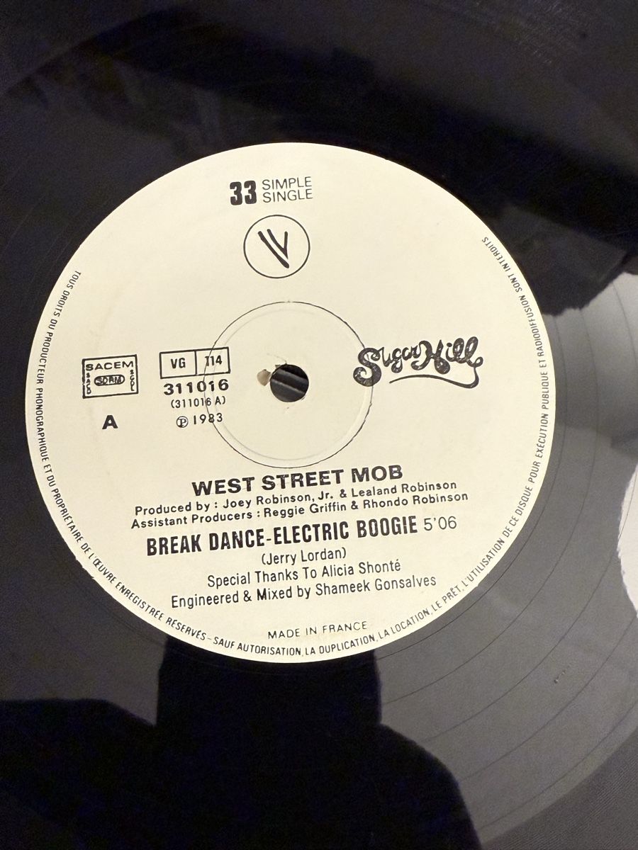 Schallplatten: West Street Mob - Break Dance Boogie OG FR – Gebraucht aus Delémont von Studio_du_soleil 2