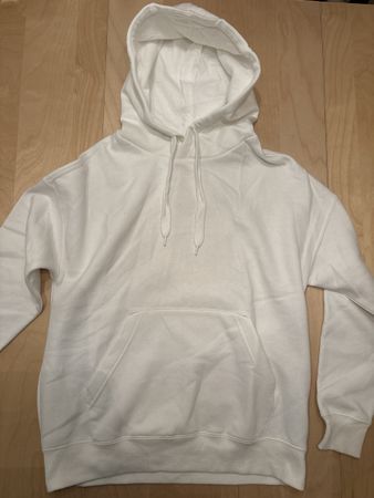 Weisser Kapuzenpullover, wie neu!