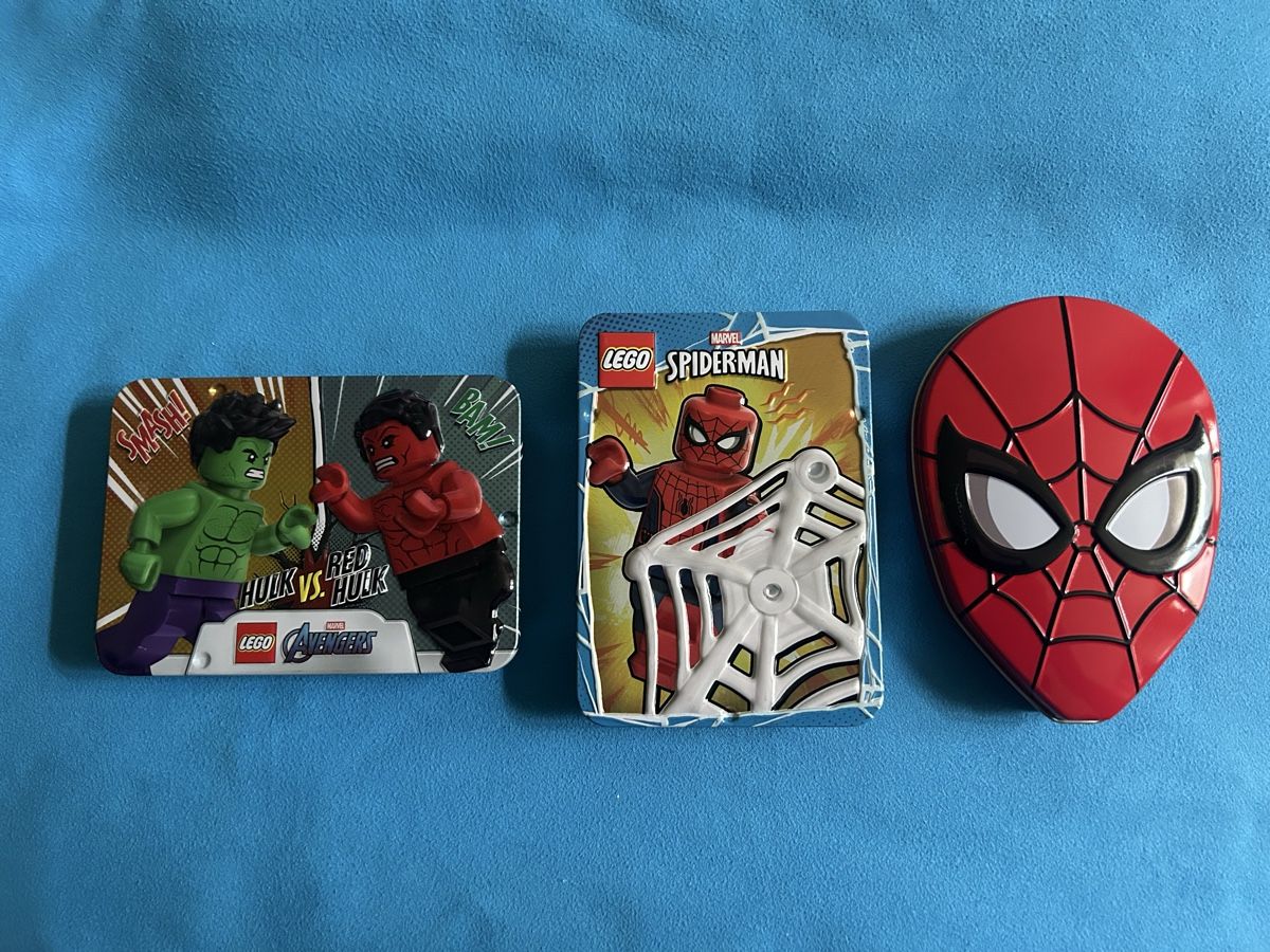 Lego Kit di costruzioni: Lego Marvel 3 boîtes de rangement pour cartes – Nuovo (secondo la descrizione) da Vallorbe venduto da Apa4