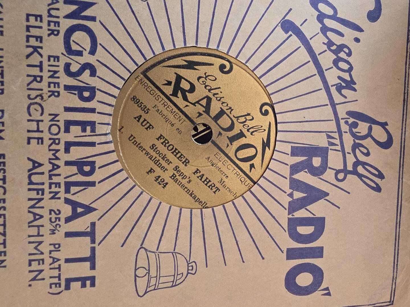 Schallplatten: 9 Schellackplatten – Stocker Sepp – Gebraucht aus Nassen von murancha 6