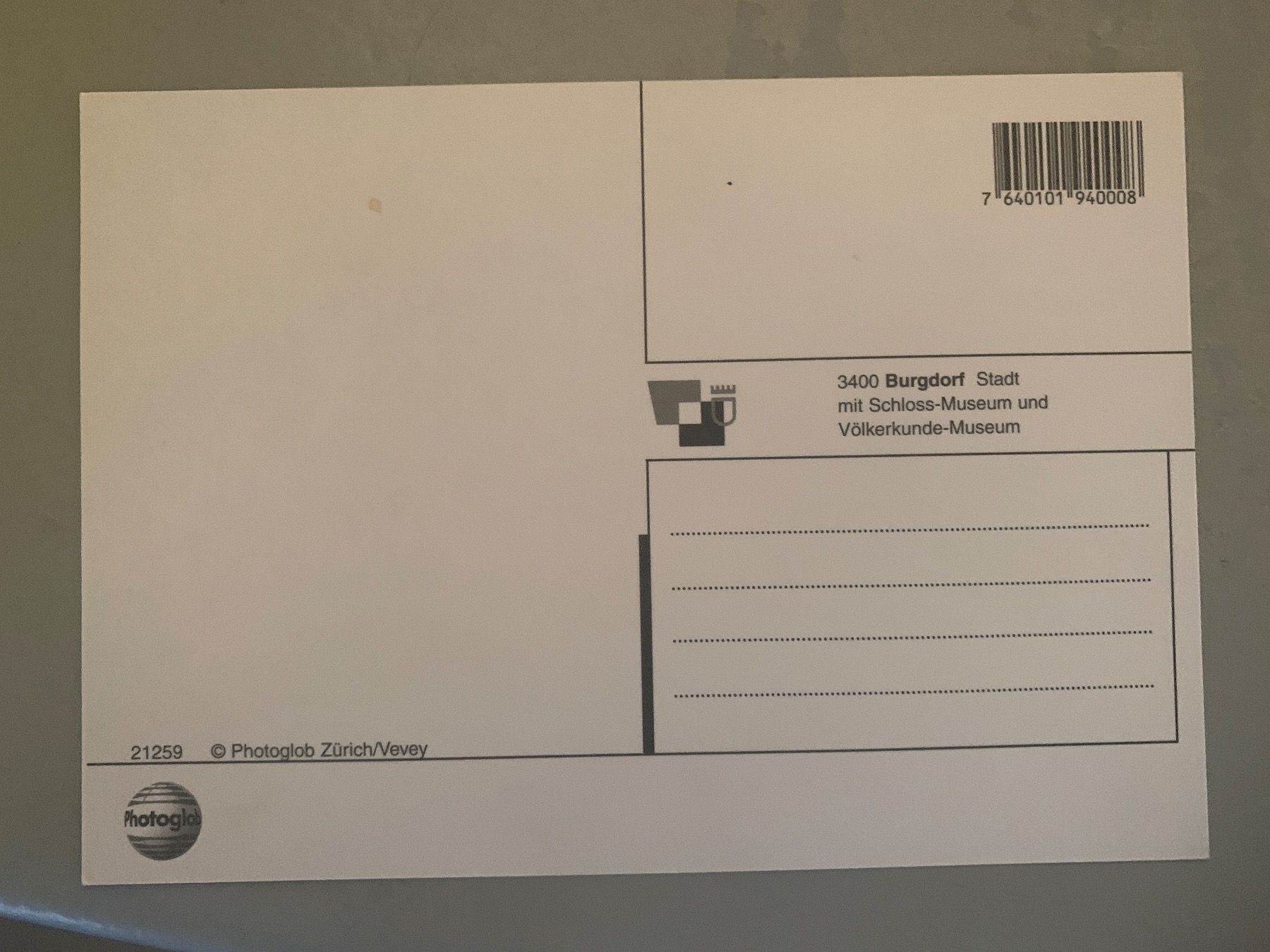 Cartoline postali: Burgdorf Postkarte – Usato da Wiggen venduto da Antoniotto 1