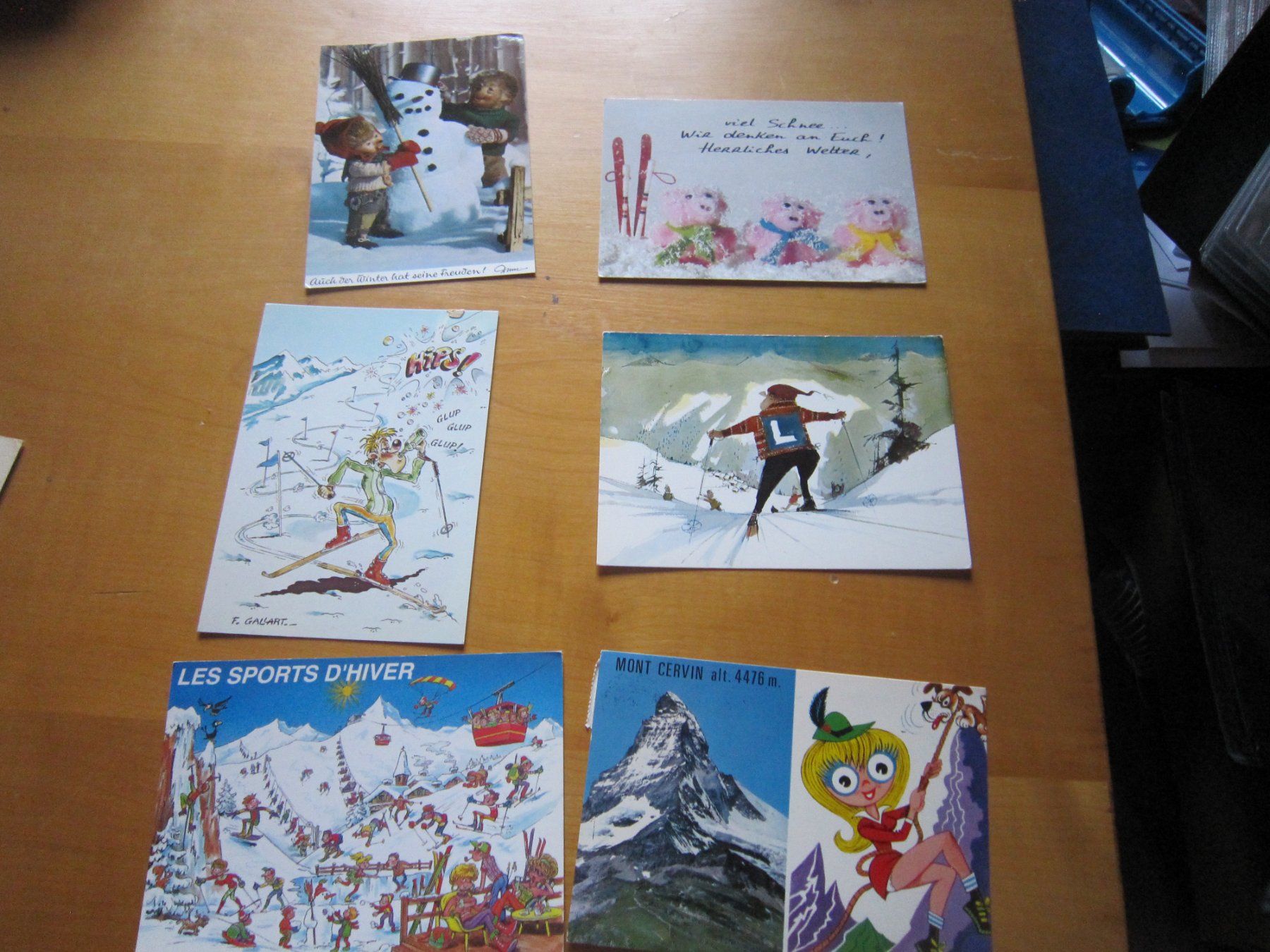 Cartes postales: No 17 Postkarten Wintersport – D'occasion à Gordola par Polentaefung