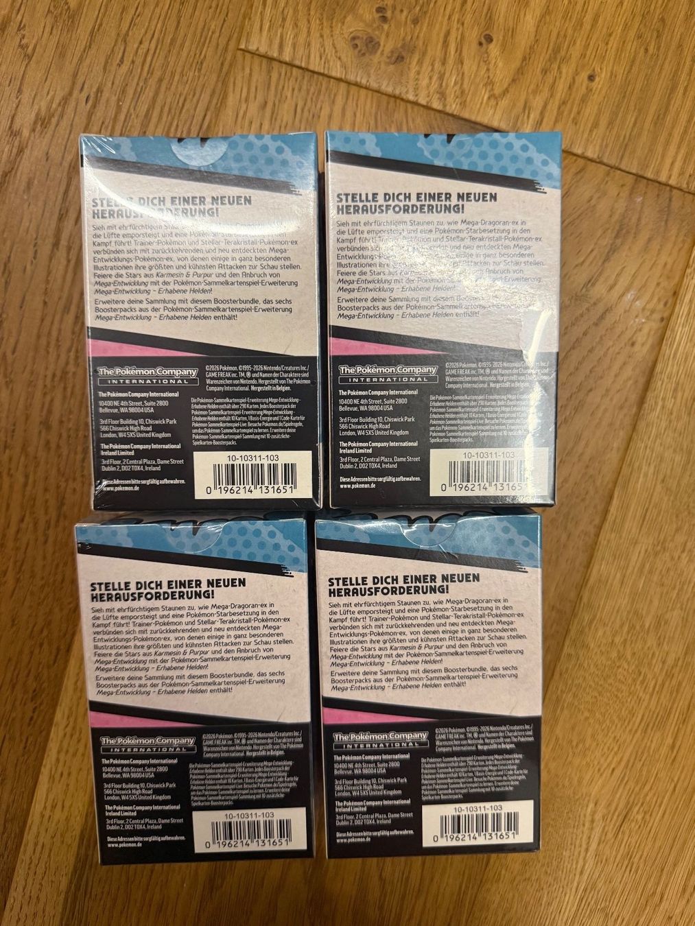 Pokémon Carte collezionabili: 4x Pokemon Erhabene Helden Booster Bundle DE OVP – Usato da Buchs SG venduto da Rheintalseller 1
