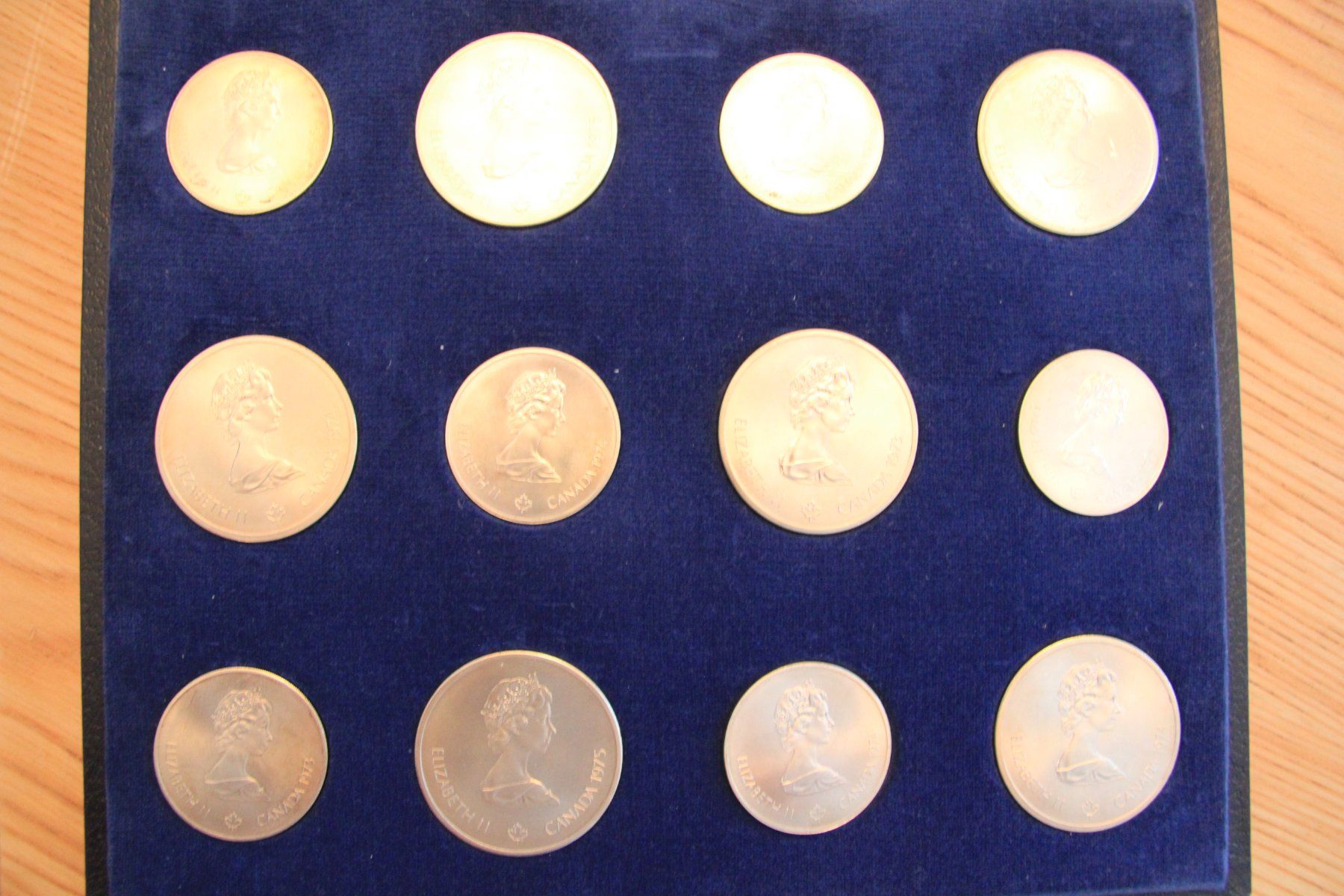 Tutti le monete: Canada Silbermünzen Olypiade 1973-1976 – Nuovo (secondo la descrizione) da Schlieren venduto da Sternstunde2 3