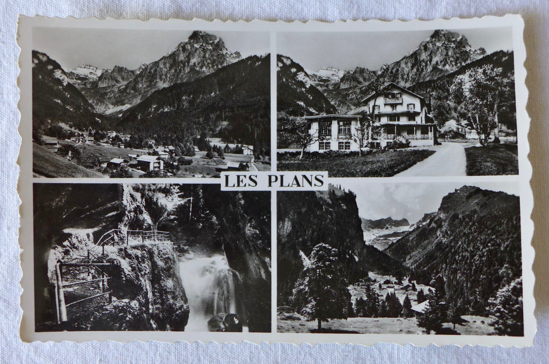 Cartoline postali: AK LES PLANS sur BEX VD, Mehrbild – Usato da Wallisellen venduto da aloa09