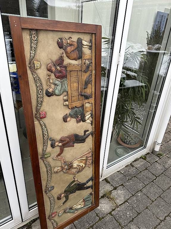 Dipinti: Relief sehr alt Kunst Bilder tanzen  – Usato da Seuzach venduto da Wolf936 2
