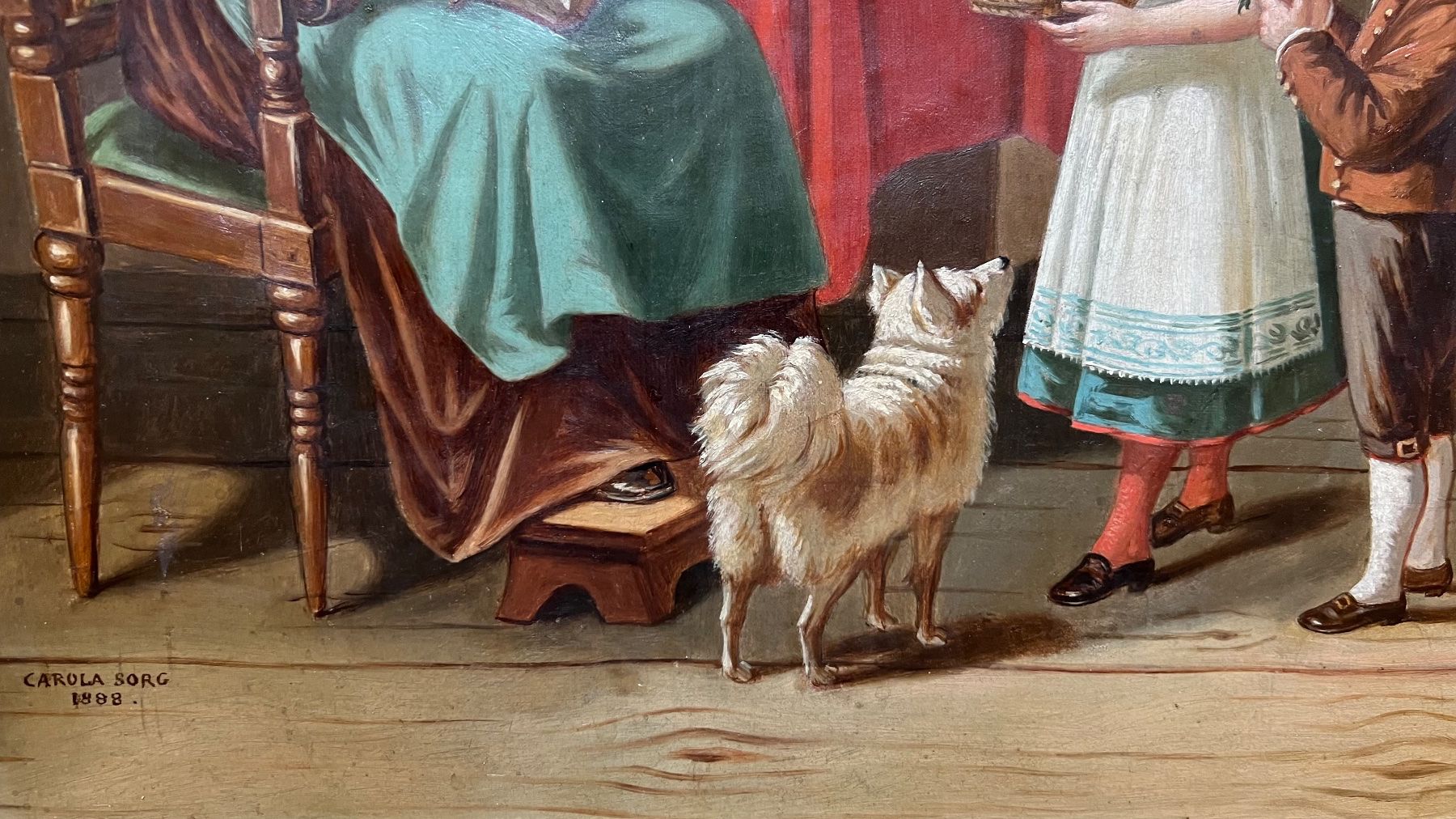 Dipinti: Carola Sorg 1888, Nr 19 – Usato da Illnau-Effretikon venduto da brockischweiz 4