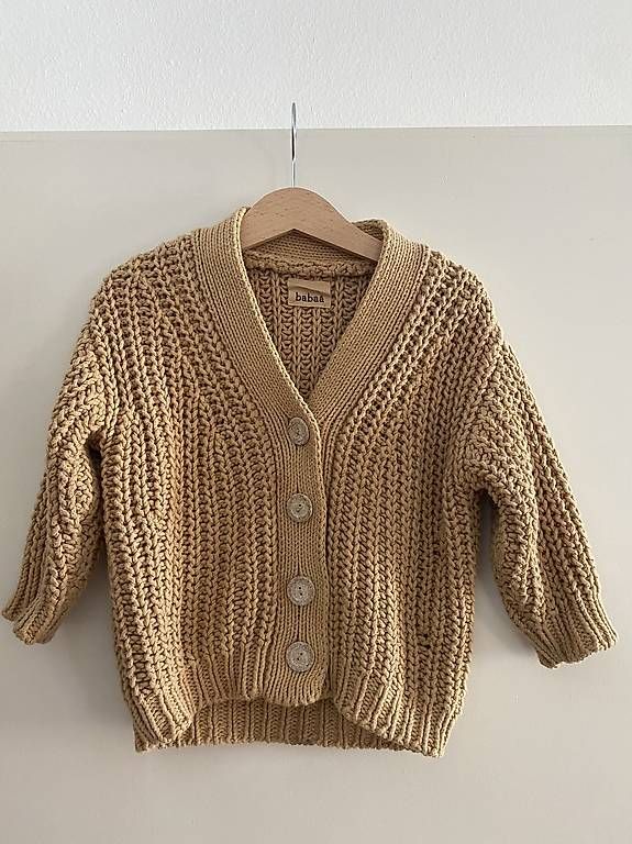 Maglioni & Felpe: babaà cardigan kids no18 chicory root size 4 – Usato da Zürich venduto da lannaf