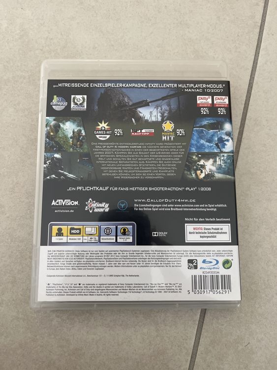 Call of Duty 4 Modern Warfare PS3 | Kaufen auf Ricardo