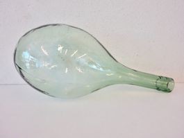 alte Chianti-Flasche ohne Standfläche Ballonflasche Flasche