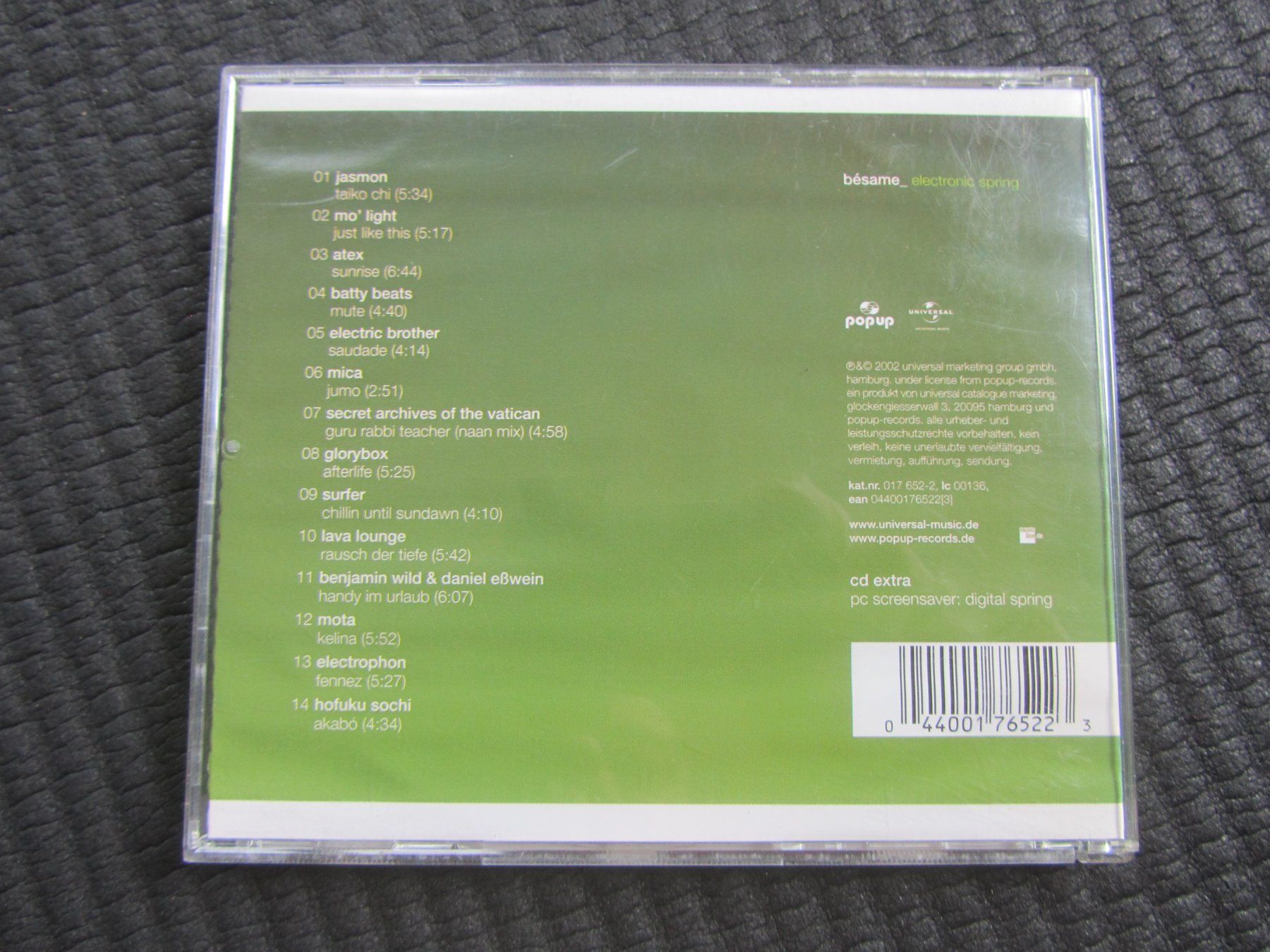 CD: Bésame - electronic spring (CD) – Usato da Seengen venduto da mikelele 1
