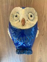 Blaue Eule aus Ton🦉