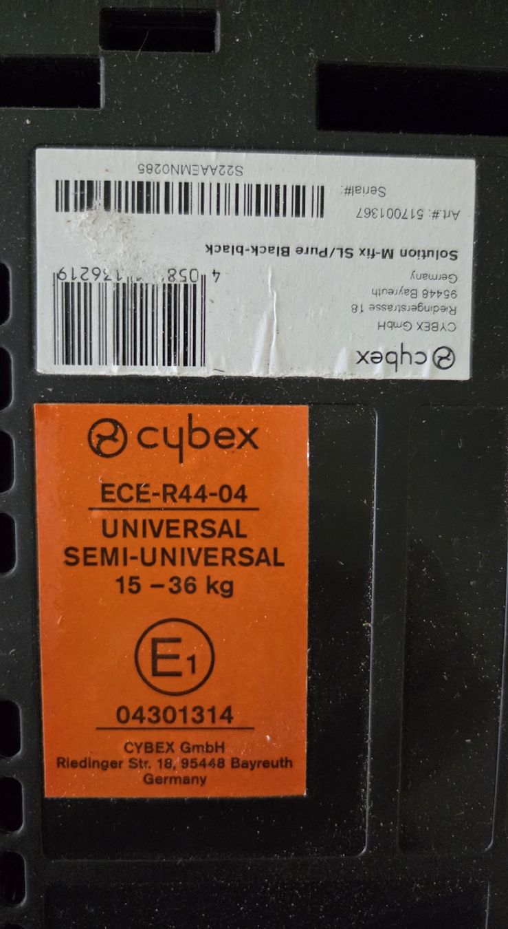 Cybex Auto-Kindersitze: Cyber Kindersitz – Gebraucht aus Zürich von Anja67 1