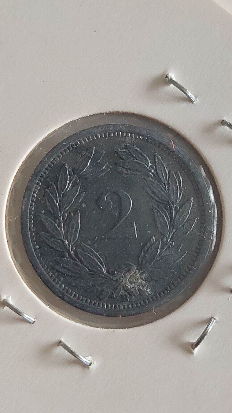 Tutti le monete: 2 Rappen 1946, Schweiz (LP2) – Usato da Neuenhof venduto da tap_mxt6 1