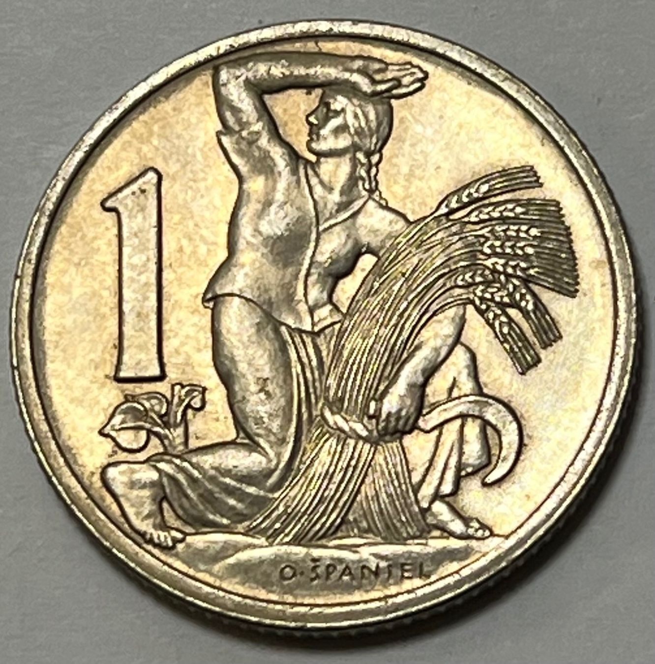 Alle Münzen: 1 Koruna - Tschechoslowakei - 1922 – Gebraucht aus Dietikon von Numis8953 1