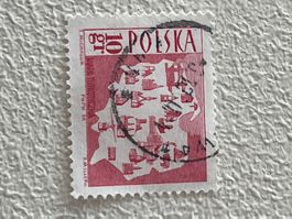Polen Briefmarke