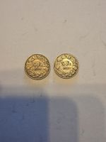 piece argent 2x 50cts 1921