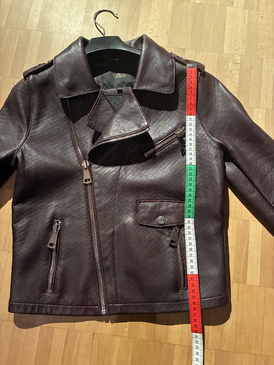 Maje Giacche: Maje Leder Damen Jacke – Usato da Laupen BE venduto da ole_l8gg 5