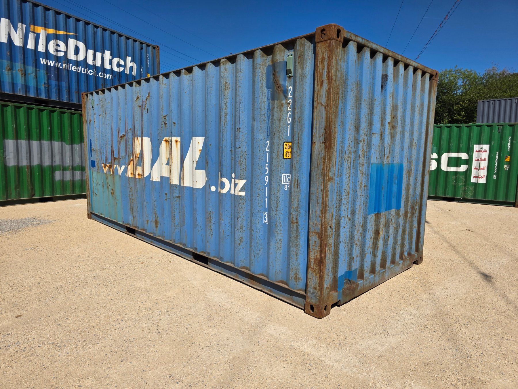 Autres articles bureau & commerces: 20Fuss Seecontainer / Lagercontainer mit Rost und Beulen – Défectueux à Zofingen par CLICKENHAUS 1