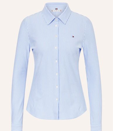 Tommy Hilfiger Bluse XS blau gestreift