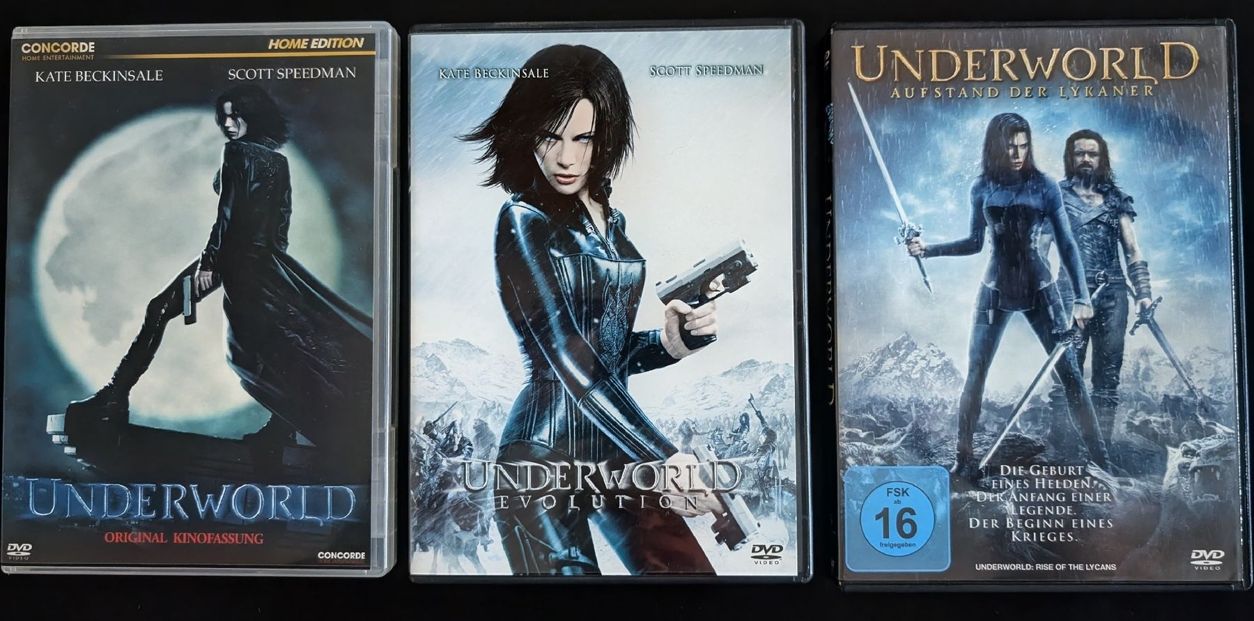 Tutti i DVDs: Underworld DVD Trilogie – Usato da Wädenswil venduto da Wolfsblutig
