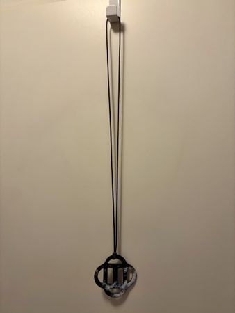 Unikat - Halskette mit Ornament/Gordian Knot Horn Anhänger
