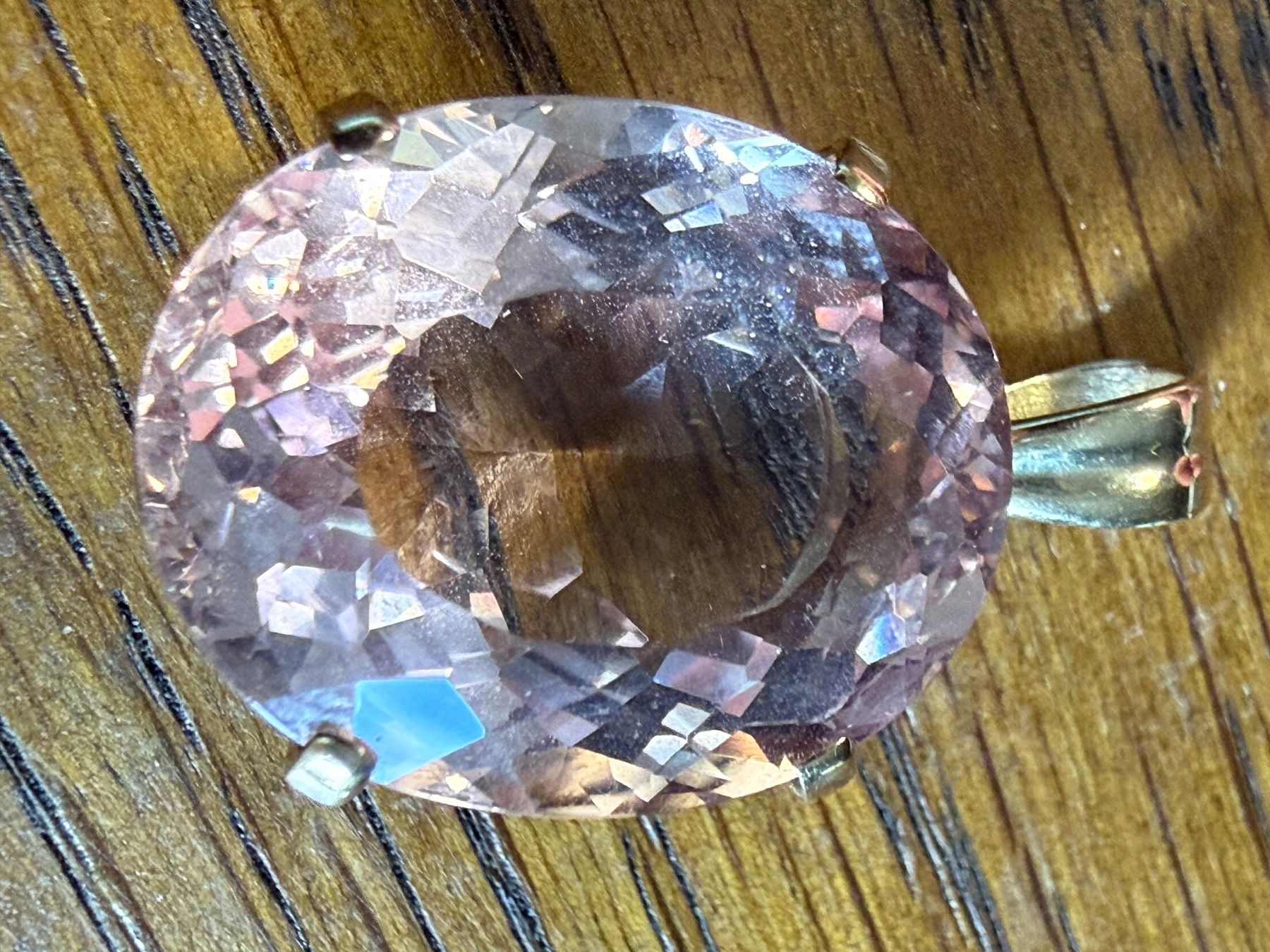 Anhänger: Anhänger Gold 18k mit Morganit – Gebraucht aus Oberhof von RealStone 5