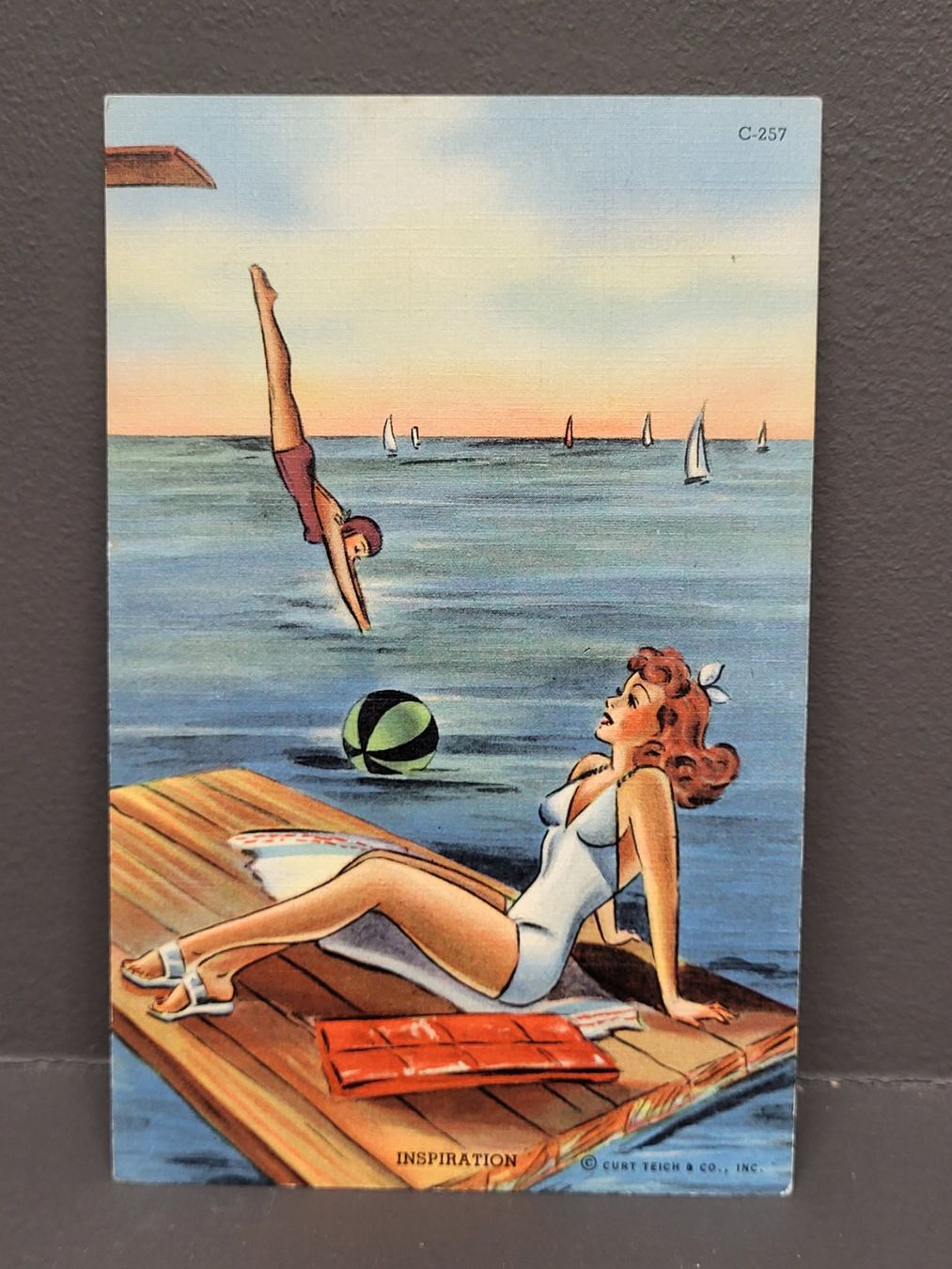 Ansichtskarten: Vintage Postkarte – Gebraucht aus Zürich von BOAC1943