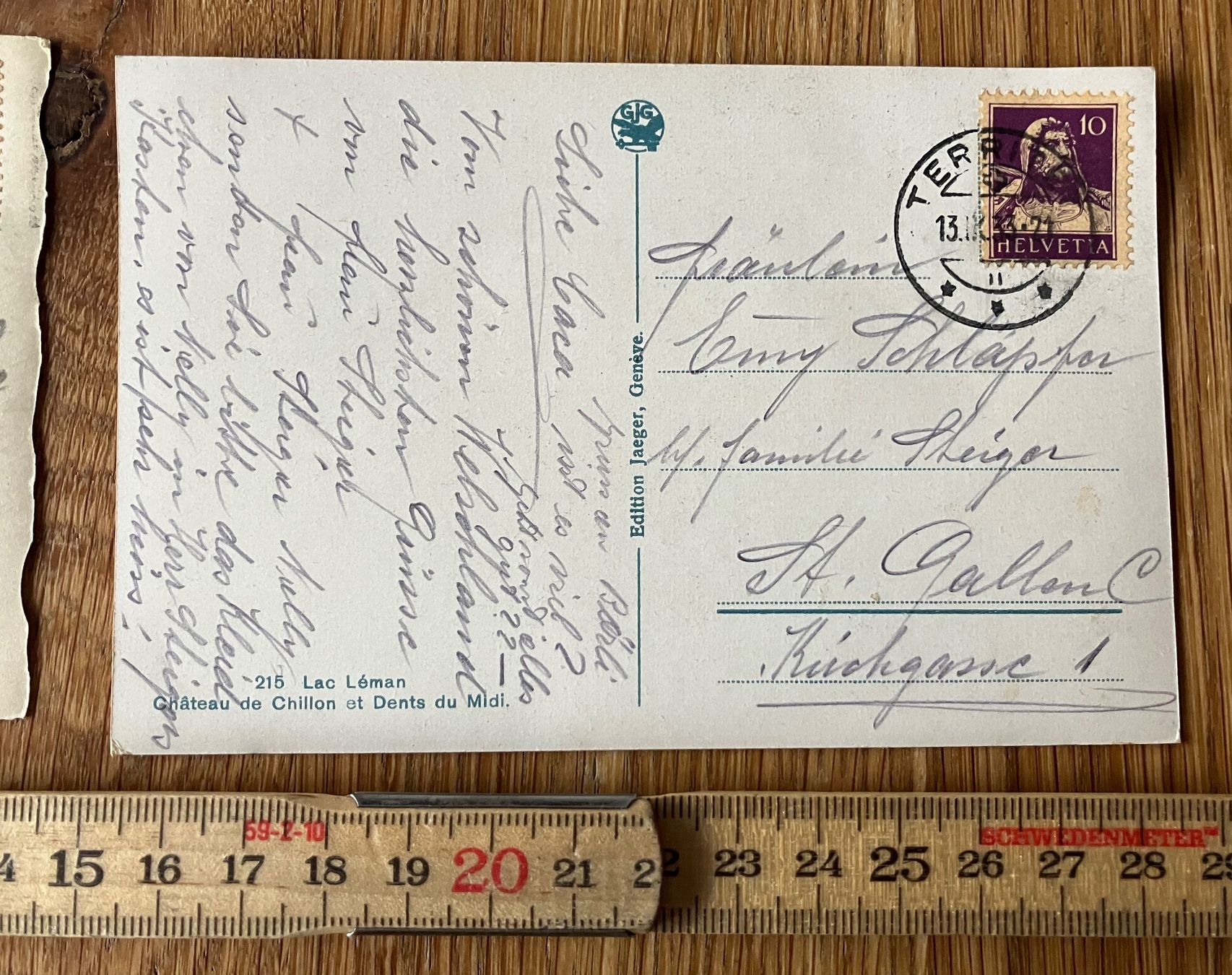 Cartoline postali: Ansichtskarte Genf – Usato da Waldstatt venduto da breitaxt 5