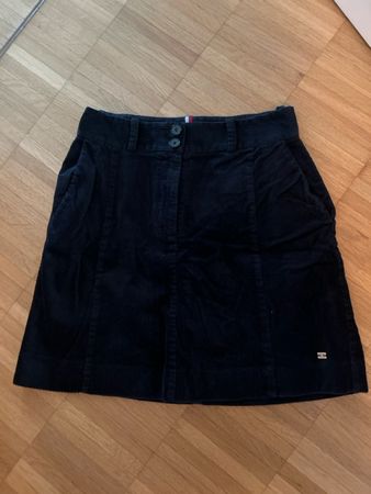 Cordrock Tommy Hilfiger dunkelblau Groesse S