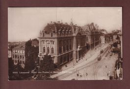 LAUSANNE - Banque cantonale - 1923