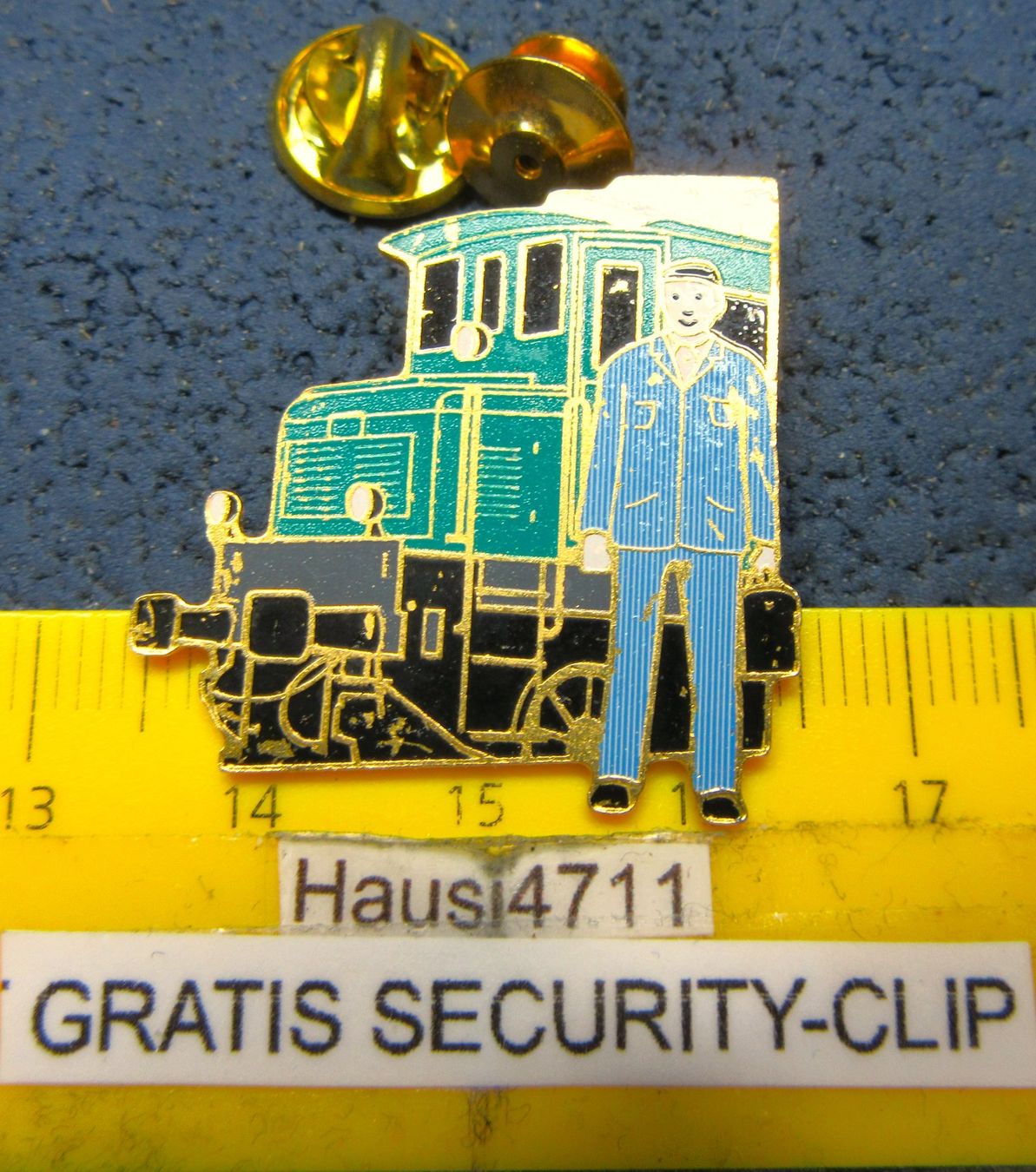 SBB/CFF/FFS Placchette & Badge: SCHMID-MÜLLER SMD PIN Ae4/7 MECANICIEN – Usato da Ettingen venduto da Hausi4711