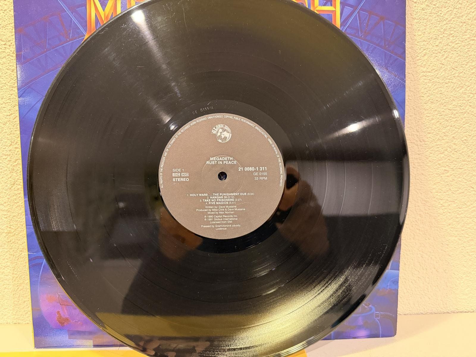 Dischi in vinile: MEGADETH - Rust in Peace - 1991 - Czechoslovakia – Usato da luterbach venduto da boxster4 2